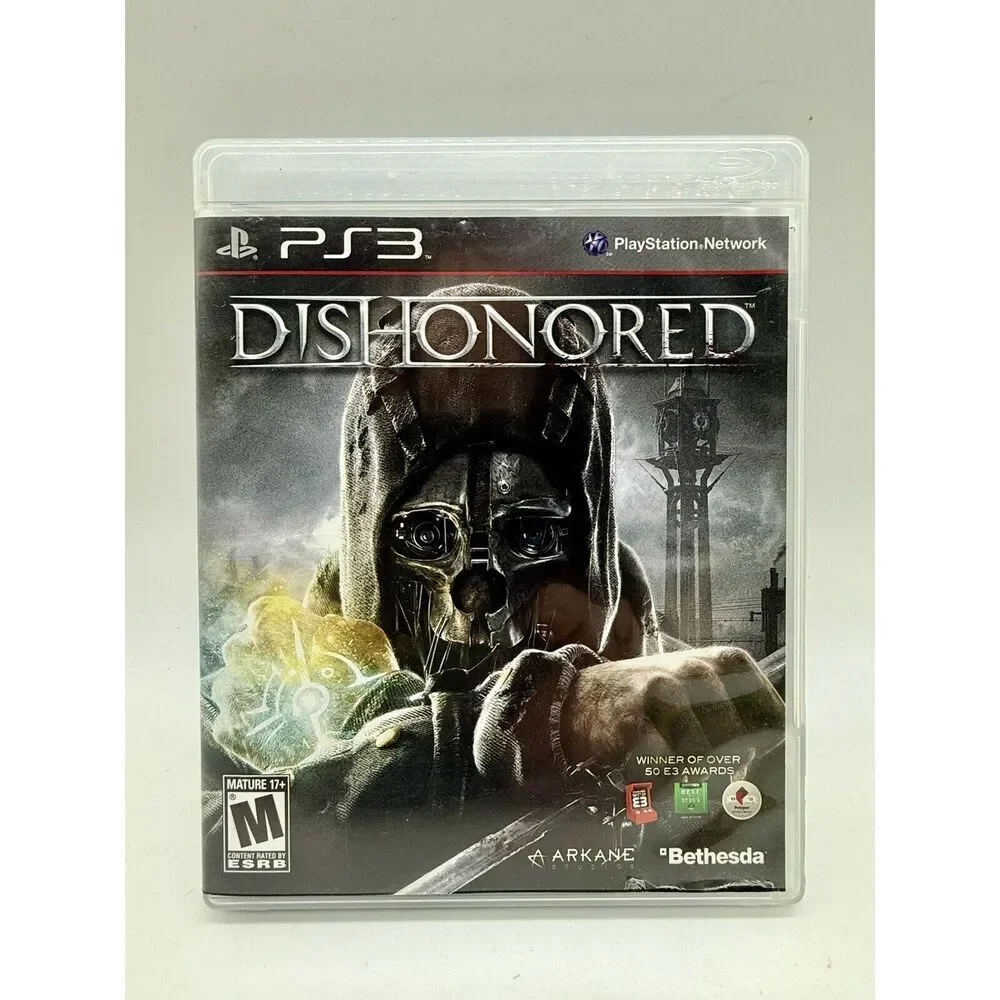 Dishonored Video Game For PlayStation 3 PS3 2012 Includes Game And Case